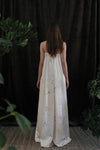 Mutedance 24 Spring/Summer Printed Flowing Long Dress MD-MD24SS29-H hoary PM141